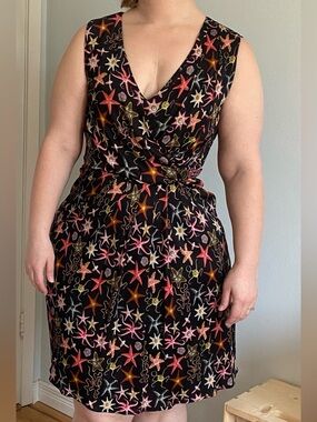 Versace Collection starfish print dress